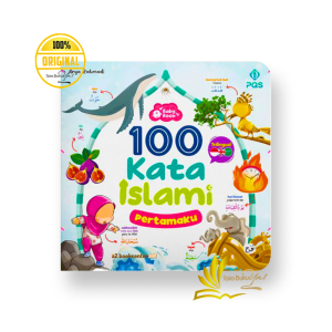 Buku Anak 100 Kata Islami Pertamaku Tiga Bahasa Full Color - PQS