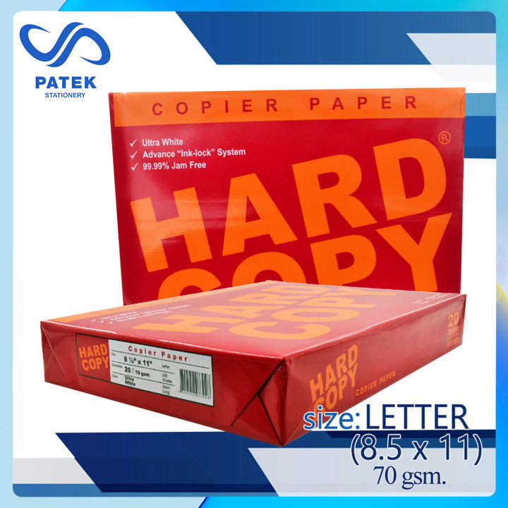 Hard copy store bond paper