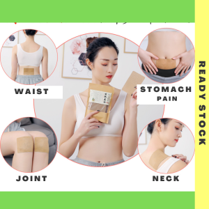 🔥 Ready Stock 🔥 50 pcs Ginger Self-Heating / Warming Pain Release Plaster / Patch