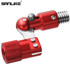 SANLIKE Aluminum Folding Joint Fishing Pole Converted into Dip Net Adapter Joints Connector