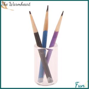【The Warmheart】 1 12 Dollhouse Mini Pencil Pencil Holder Set Dollhouse School Stationery Dolls House Decoration Accessories Kid Pretend Play Toy