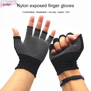 Găng tay nylon phân phối mỏng làm việc không chịu được công việc bao bì không trượt và sửa chữa trang web xây dựng găng tay nam và nữ bán buôn
