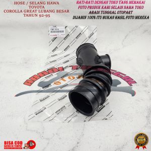 SELANG HAWA TOYOTA COROLLA GREAT LUBANG BESAR TAHUN 92-95
