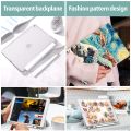 {RUBBIE shell} Van Gogh Waves Case for iPad 12.9 inch 10.9 Air 4 5 Cover 10.2 7/8/9th Generation Mini 5 6 2021 iPad Pro Case Tri-Fold Design. 