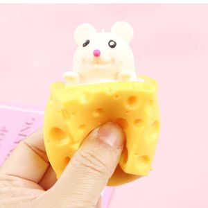 Squish Mouse Cheese Chicken Frog Toys / Squishy Pop It Toys / pop Squeeze Toys it / E04052