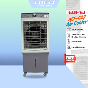 Aifa ACF-C22-1 Air Cooler Wind Speed Distance ≈ 2m to 3m - Gray