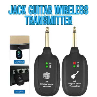 Jack Wireless Gitar Jack Gitar Wireless Jack Gitar Listrik Jack Akustik Gitar Transmitter Jack Guitar Wirelees Jack Wireless Bass UHF Gitar Transmitter