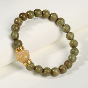 Cat Scratch Green Sandalwood Bodhi Bracelets
