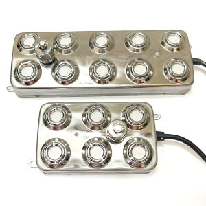 Vỉ động cơ phun sương siêu âm 10 mắt công suất 250w dùng cho vườn lan nhà yến tạo hơi sương siêu khỏe ( kèm nguồn chống ẩm )