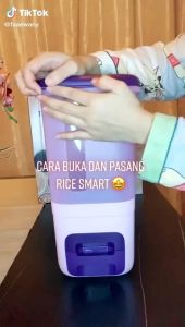 READY STOCK RICE SMART TUPPERWARE/FREE GIFT/FREE KOTAK/HADIAH PERPISAHAN/ORIGINAL TUPPERWARE