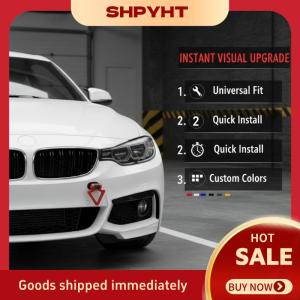SHPYHT ABS xe tạo kiểu Trailer móc mô phỏng đua vòng bội Nhãn dán trang trí kéo móc nhãn dán phổ xe kéo móc