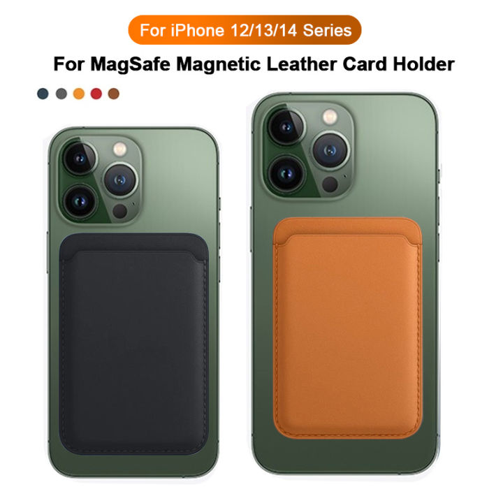 Official Leather Wallet With MagSafe Magnetic For iPhone 16 15 14 13 12 Pro  Max 14 15 16 Plus 16 Pro Max leather wallet design Bag Holder Case