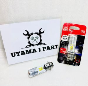 LAMPU DEPAN LED MOTOR T19 M5 SUPER TERANG TAHAN PANAS 6000 KELVIN TERBAIK BARU