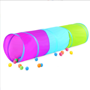 Baby Play Toy Cute Rainbow Tunnel Crawling Tube Indoor Drilling Toys For Kids Crawling Training Tunnel