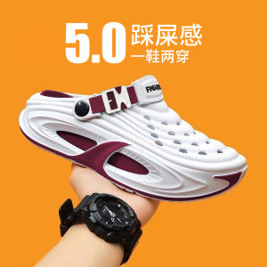 Free Shipping MenS Summer Breathable Non-Slip And Odor-Resistant Slip-On Sandals Designed For Driving Outdoor Activities And Casual Wear
