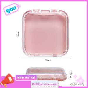 gou Nail Art Organizer Transparent Plastic Packaging Box Nail Enhancement Storage Jewelry Necklace Display Gift Box