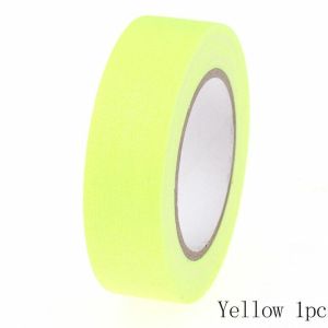 🔥SG STOCK🔥 Fluorescent UV Tape Black Light Reactive Glow In The Dark Neon Gaffer Wedding Party Home DIY Decoration Tape