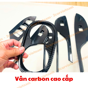 Ốp nội thất xe Vinfast VF5 / Herio Green - 5 Chi tiết chất liệu nhựa ABS cao cấp