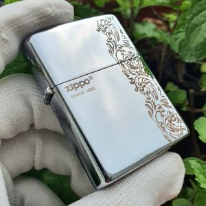 Bật Lửa Hộp Quẹt Zippo Bạc Hoa Văn Đời La Mã E2000 Bản Giới Hạn ( Tặng Phụ Kiện ) Hộp Quẹt Thích Hợp Làm Quà Tặng