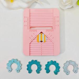 เครื่องมือหัตถกรรมพิมพ์3D สำหรับต่างหูที่มีประสิทธิภาพคณะกรรมการกำหนดตำแหน่งโซนเจาะด้วยสายการปรับเทียบสำหรับการทำ DIY