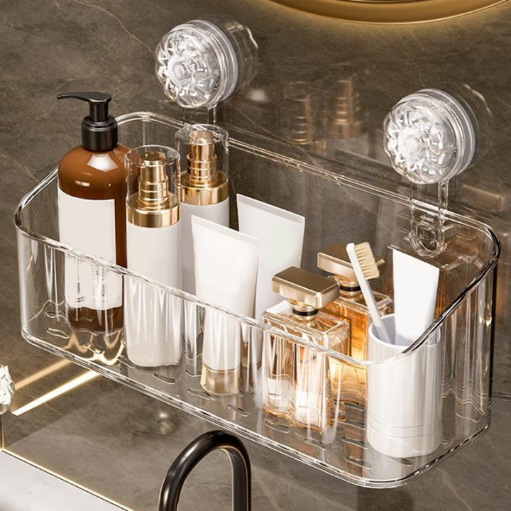 ๐ฆ๐๐ ๐ฃ๐๐ ๐ฅ๐๐๐ข๐๐๐ง๐๐ข๐ก ใ Suction Cup Storage Rack Shower Basket Wall Mounted ...