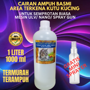 Cairan Semprotan Pembasmi Area Kutu Kucing