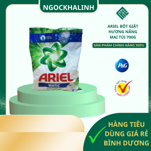 Bột giặt Ariel hương nắng mai túi 700g