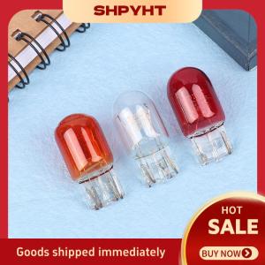 SHPYHT T20 7440 7443 wy21w W21W bóng đèn halogen 7443 W21 5W T20 siêu sáng sao lưu đảo chiều ánh sáng cho xe đèn tín hiệu 12V