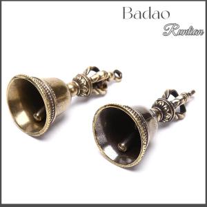 Badao Brass Handicraft Magic Bell Wind Bell Tibetan Bronze Bell Keychain Pendant