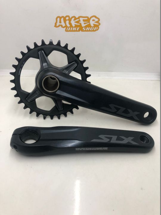 Crank Set HT2 MTB Single Shimano SLX M7100 12 Speed Chainring 32T Panjang  Arm 170 Bahan Alloy BCD CentreLock Tanpa BB Copotan Baru