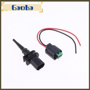 gaoba Connector Plug Ambient Outside Air Temperature Sensor With For 1 6 7 Series E39 E46 X3 X5 X6 Z4 Z8 MINI R50 R53 R56 R55
