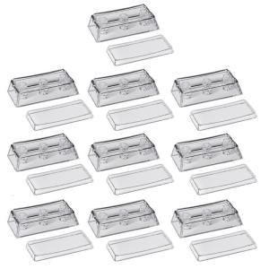 10pcs minh bạch Keycaps 1U/2U kích thước cho hầu hết bàn phím cơ học trượt bằng chứng thiết kế