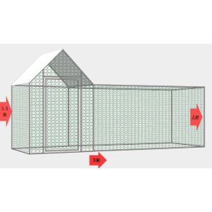 Outdoor Kandang Ayam Besar Sangkar Large Chicken Cage Reban Ayam Chicken Shed Sangkar Kandang Ayam Luar Rumah Ayam