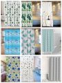 Rèm phòng tắm chống thấm nước - kèm móc cao 1.8m x 1.8m viền RT003. 