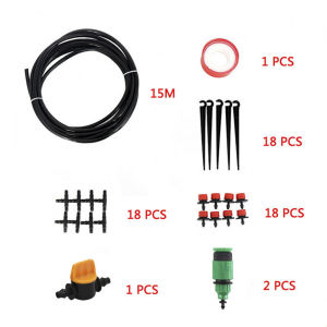 5M-50M Automatic Garden Micro Drip Irrigation Kits Watering Kits Watering System Adjustable Dripper DIY Garden Watering