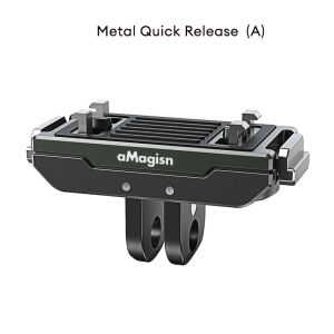 【STOCK】aMagisn compatible with lnsta360 X6/X4 Air/X5/Ace Pro2/X4/Ace/Ace Pro/X3/GoPro 12 metal magnetic quick release with 1/4 Screw Mount sports camera accessories