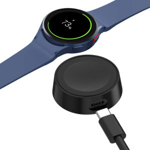 Split Wireless Charger Dock For Samsung Galaxy Watch 6 5 Pro Watch 4 3 Active 2 1 Watch6 Portable Typec USB Fast Charging Cable