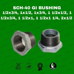 Bushing Heavy Duty GI SCH-40 – Galvanized Reducer Fitting