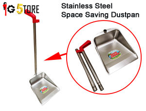 Stainless Steel Dustpan Home Kitchen Office Penyodok Sampah / Cleaning Supply