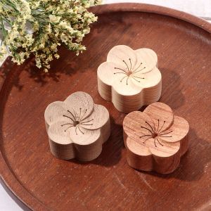 JAYNEBIO 1PC Decorate Home Car Essential Oil Aromatherapy Diffused Wood Wooden Aroma Essential Oil Diffuser Essential Oil