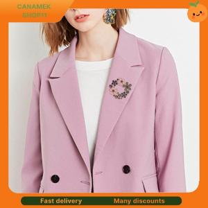 ❣️❣️❣️ Fashion Exquisite Crystal Rhinestone Flower Brooches For Women Clothing Coat Jewelry Accessries Gifts
