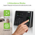 ZKTeco LX17 Fingerprint Time Attendance Machine Biometrics System Bundy Clock Time Recorder Punch Card Machine LX17. 