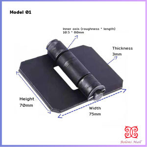 Boloni บานพับประตูหน้า ทนทานรับน้ำหนักได้ดี ตรวจสอบขนาดก่อนทำการสั่งซื้อ Truck hinges