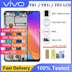 For Vivo Y83 Y83A Y81 Y81i Y81S Original LCD Touch Screen Display with Frame Assembly Replacement for vivo 1808 1803 V1732A