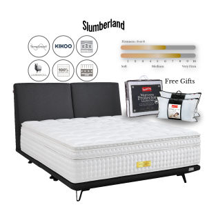 Slumberland TempSmart™ 5.0 Pearl Luxe Mattress | Temperature Regulation | Queen - Super King Size | 15 Years Warranty | Customize Firmness