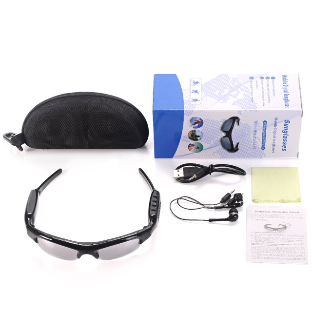 Camera Mp3 Sunglasses With Bluetooth HD Bluetooth DV MP3 Smart