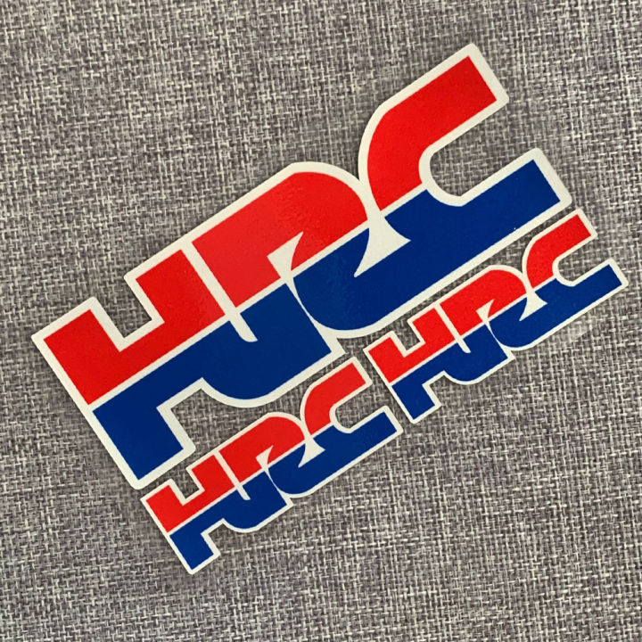 Honda HRC Motorcycle Fuel Tank Reflective Stickers Set of Stickers ...