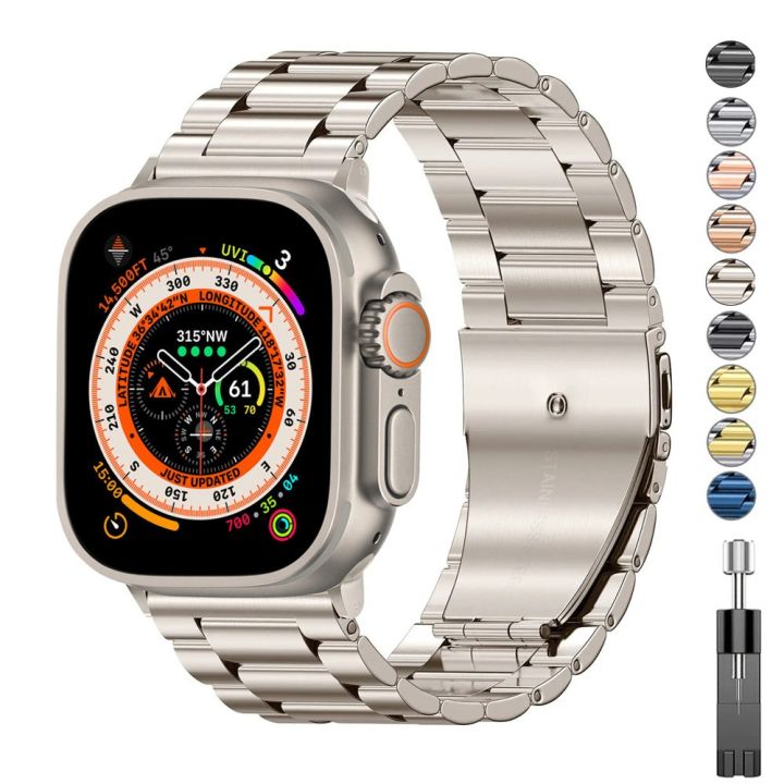 Stainless Steel Band For Apple Watch Ultra 49mm Band For Apple