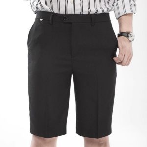 [Ảnh thật- Loại đẹp] Quần short đùi tây âu nam vải tuyết HÀN dày co giãn nhẹ dáng trẻ trung có túi tiện lợi