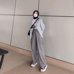 KULOT LINEN HIGHWAIST KULOT PREMIUM CELANA KULOT PANJANG KULOT TERBARU CELANA WANITA TERBARU